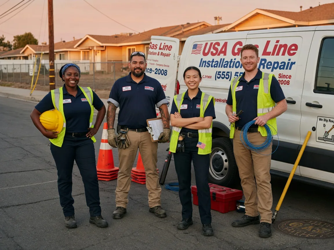 Gas Line Installation company in Cromwell, OK